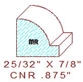 Corner 7/8" Corner 7/8"