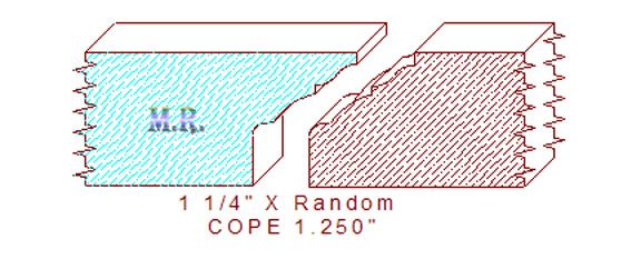 Door Cope & Stick 1-1/4" Door Cope & Stick 1-1/4"