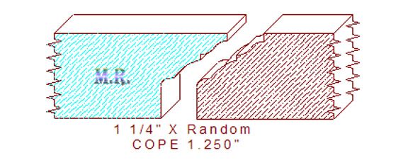 Door Cope & Stick 1-1/4"