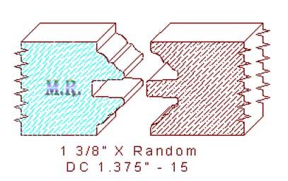 Door Cope & Stick 1-3/8" - 15