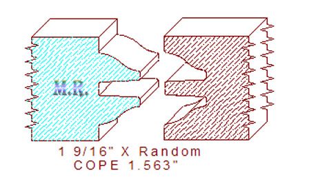 Door Cope & Stick 1-9/16" Door Cope & Stick 1-9/16"