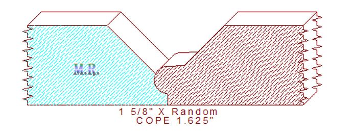 Door Cope & Stick 1-5/8" Door Cope & Stick 1-5/8"
