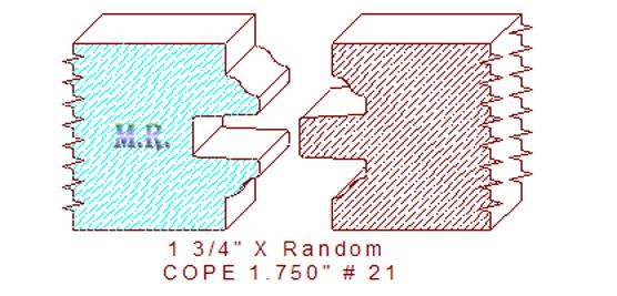 Door Cope & Stick 1-3/4" - 21