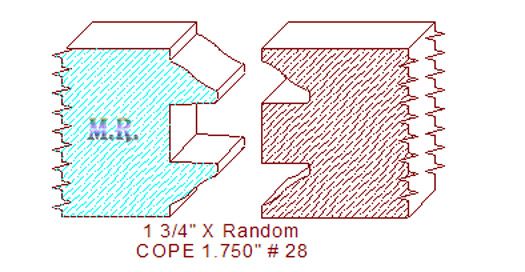 Door Cope & Stick 1-3/4" - 28