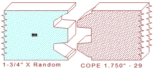 Door Cope & Stick 1-3/4" - 29