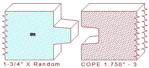 Door Cope & Stick 1-3/4" - 3