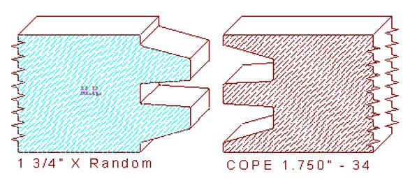 Door Cope & Stick 1-3/4" - 34