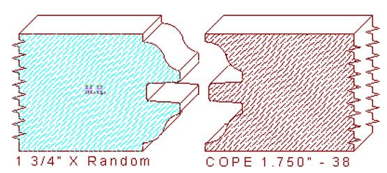 Door Cope & Stick 1-3/4" - 38 Door Cope & Stick 1-3/4" - 38