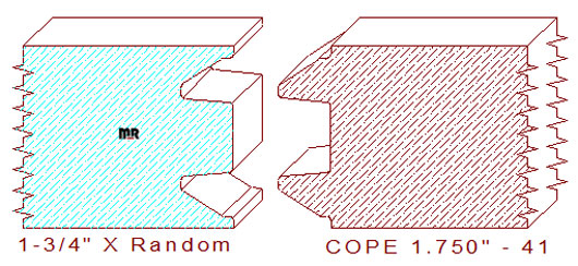 Door Cope & Stick 1-3/4" - 41