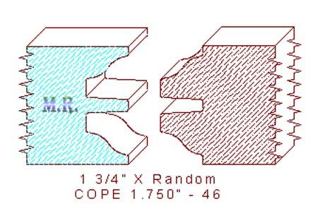 Door Cope & Stick 1-3/4" - 46 Door Cope & Stick 1-3/4" - 46