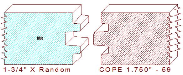 Door Cope & Stick 1-3/4" - 59