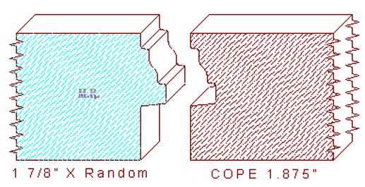 Door Cope & Stick 1-7/8" Door Cope & Stick 1-7/8"