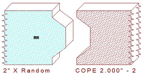 Door Cope & Stick 2" - 2 Door Cope & Stick 2" - 2