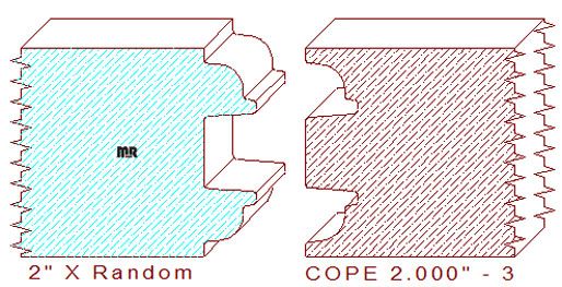 Door Cope & Stick 2" - 3 Door Cope & Stick 2" - 3