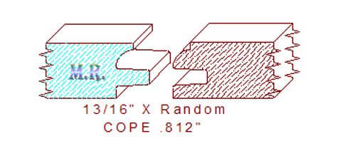 Door Cope & Stick 13/16" Door Cope & Stick 13/16"