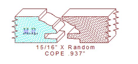 Door Cope & Stick 15/16"