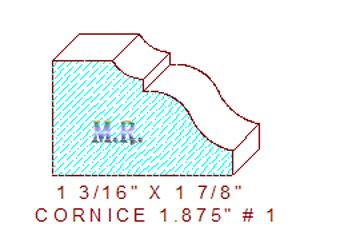 Cornice 1-7/8" - 1