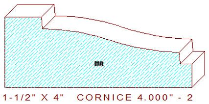 Cornice 4" - 2