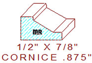 Cornice 7/8"