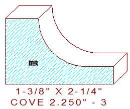 Cove 2-1/4" - 3