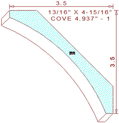 Cove 4-15/16" - 1