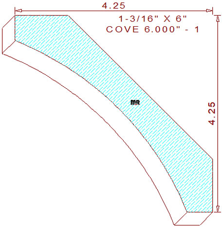 Cove 6" - 1 Cove 6" - 1