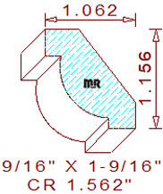 Crown 1-9/16"