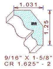 Crown 1-5/8" - 2 Crown 1-5/8" - 2