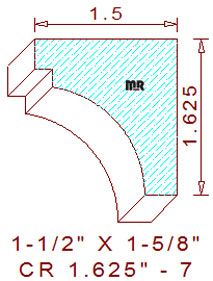 Crown 1-5/8" - 7 Crown 1-5/8" - 7