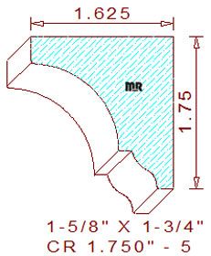 Crown 1-3/4" - 5 Crown 1-3/4" - 5