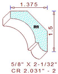 Crown 2-1/32" - 2 Crown 2-1/32" - 2