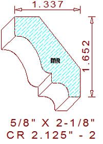 Crown 2-1/8" - 2 Crown 2-1/8" - 2