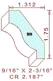 Crown 2-3/16" Crown 2-3/16"