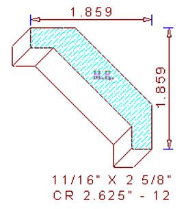 Crown 2-5/8" - 12