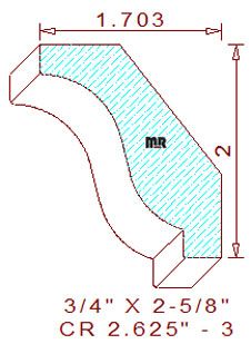 Crown 2-5/8" - 3 Crown 2-5/8" - 3