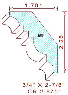 Crown 2-7/8" Crown 2-7/8"