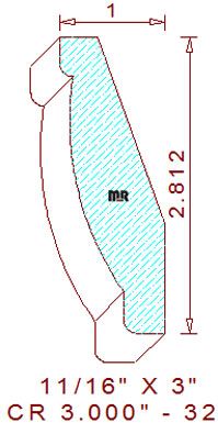 Crown 3" - 32 Crown 3" - 32