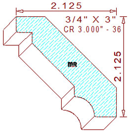 Crown 3" - 36