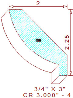 Crown 3" - 4 Crown 3" - 4