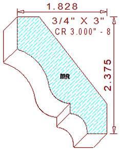 Crown 3" - 8 Crown 3" - 8