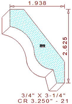 Crown 3-1/4" - 21 Crown 3-1/4" - 21