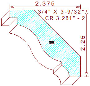 Crown 3-9/32" - 2 Crown 3-9/32" - 2