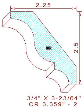 Crown 3-23/64" - 2 Crown 3-23/64" - 2