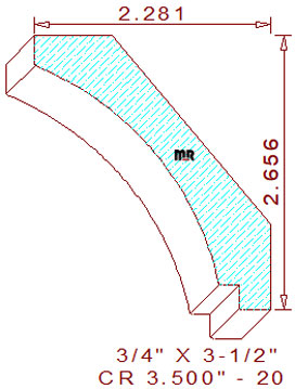 Crown 3-1/2" - 20 Crown 3-1/2" - 20