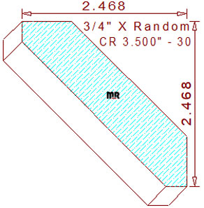 Crown 3-1/2" - 30 Crown 3-1/2" - 30