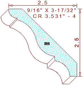 Crown 3-17/32" - 4 Crown 3-17/32" - 4