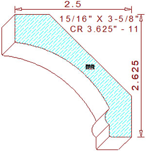 Crown 3-5/8" - 11