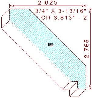 Crown 3-13/16" - 2