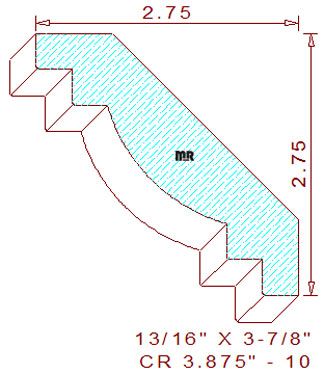 Crown 3-7/8" -10 Crown 3-7/8" -10