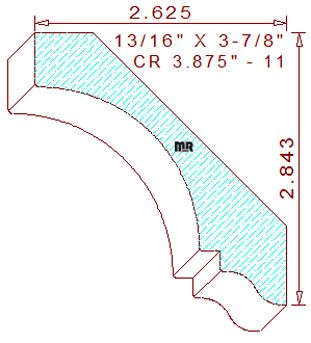 Crown 3-7/8" - 11 Crown 3-7/8" - 11